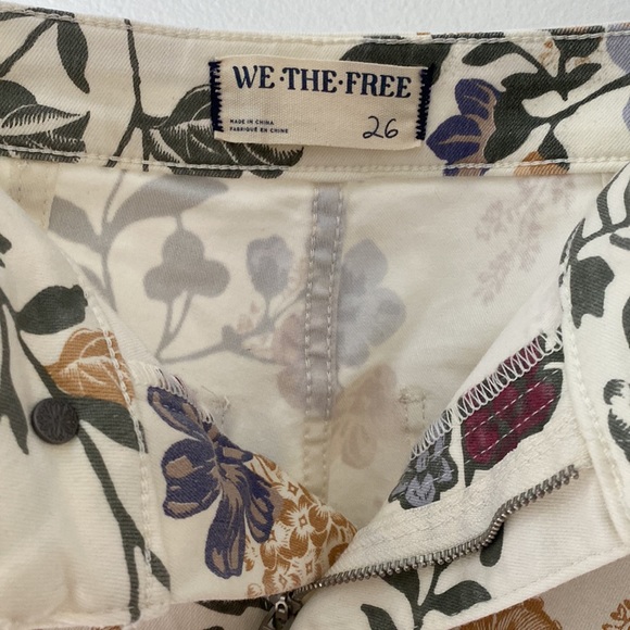 We The Free Floral Flare Jeans - Multicolor - Picture 4 of 8